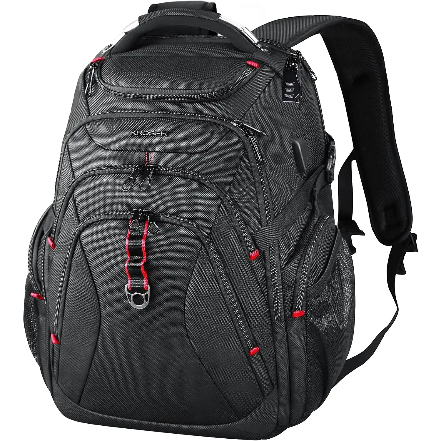 KROSER Travel Laptop Backpack 17.3 Inch XL Computer Backpack - 1